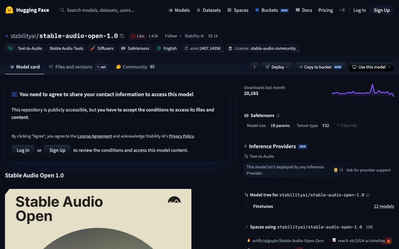 Stable Audio Open